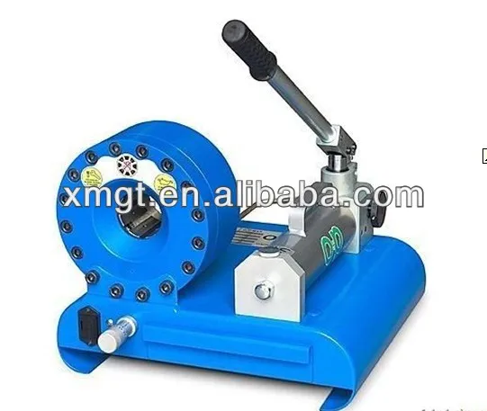 hydraulic tube buckling tube machine.portable hose press crimping machine with hose peeling parts