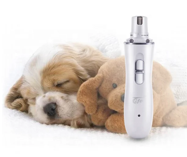 
for retail selling USB charger lithium battery pet nail grinder for vets and home use 