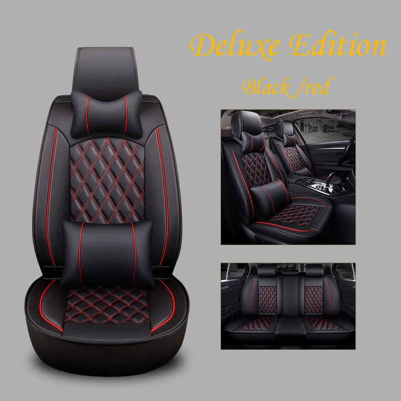 High Quality 5D Leather Universal Car Seat Cushion Cover Design with Free shipping Auto Seat  Cover