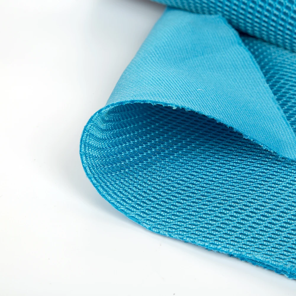 
100 polyester warp knitted sports shoes spacer material for casual walking shoes sports shoes 3d spacer fabric mesh 