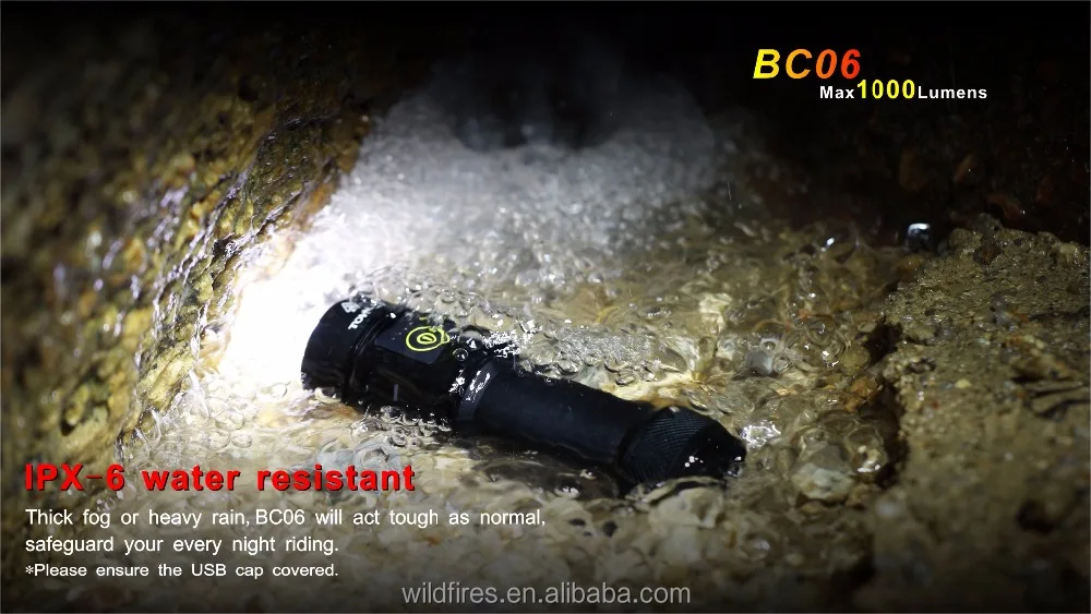 
Original Manufacturer Bike Accessories Bicycle Headlight as a Power Bank with Power Management Function for MTB 