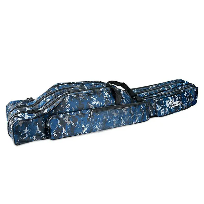 
Folding Fishing Rod Storage Case Rod Bag Canvas Fishing Bag 