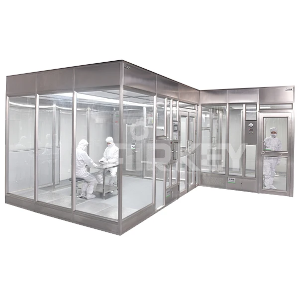 Модульная Чистая комната лаборатория без пыли ISO 5 Чистая комната для фармацевтических средств Чистая комната (1600171491179)