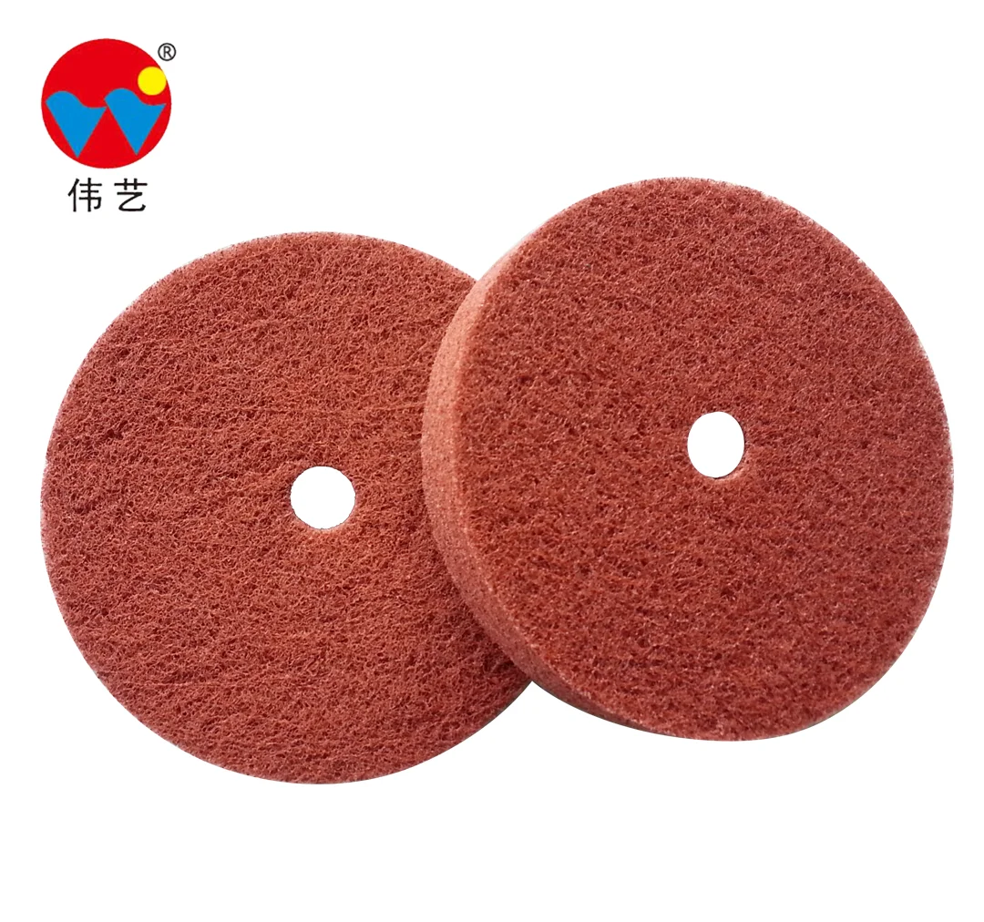 WEIYI maroon nylon polishing wheel