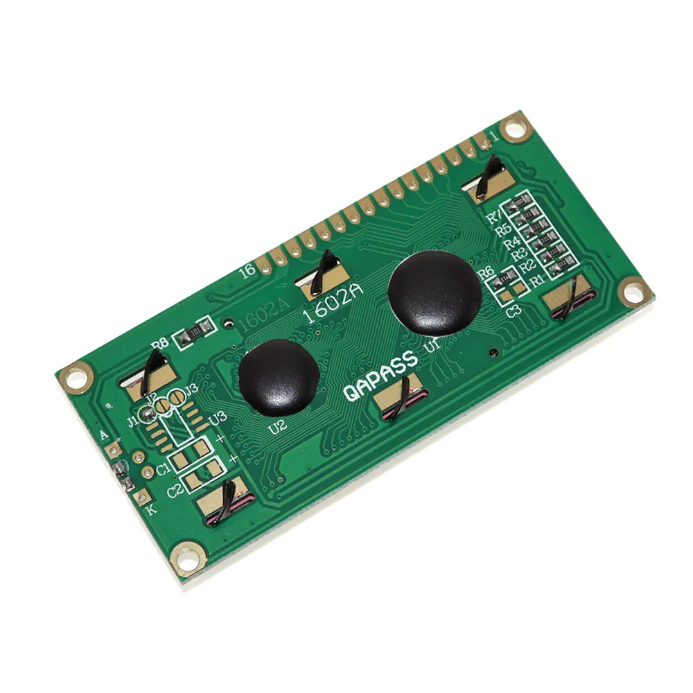 Okystar OEM/ODM синий черный свет HD44780 символ LCD 1602 16x2 дисплей LCM модуль