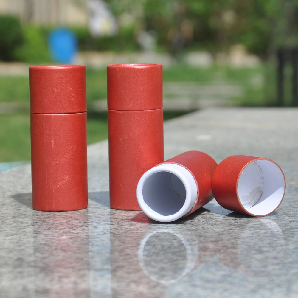 Firework Kraft Paper Carton Tube Packaging for Glass Dropper Bottle