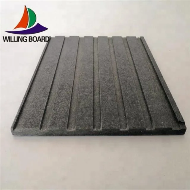 
equitone liner type 3d shape through colored fiber cement facade 