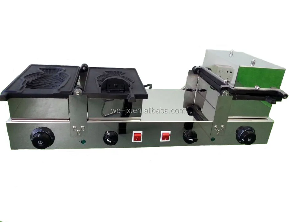 Commercial Waffle Maker Korea Taiyaki Big fish shape cake baker for sale