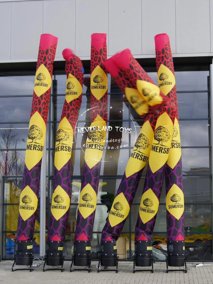 
Best Price Advertising Mini Sky Dancer Dancing Man Blower Inflatable Rainbow Air Dancer Costume 