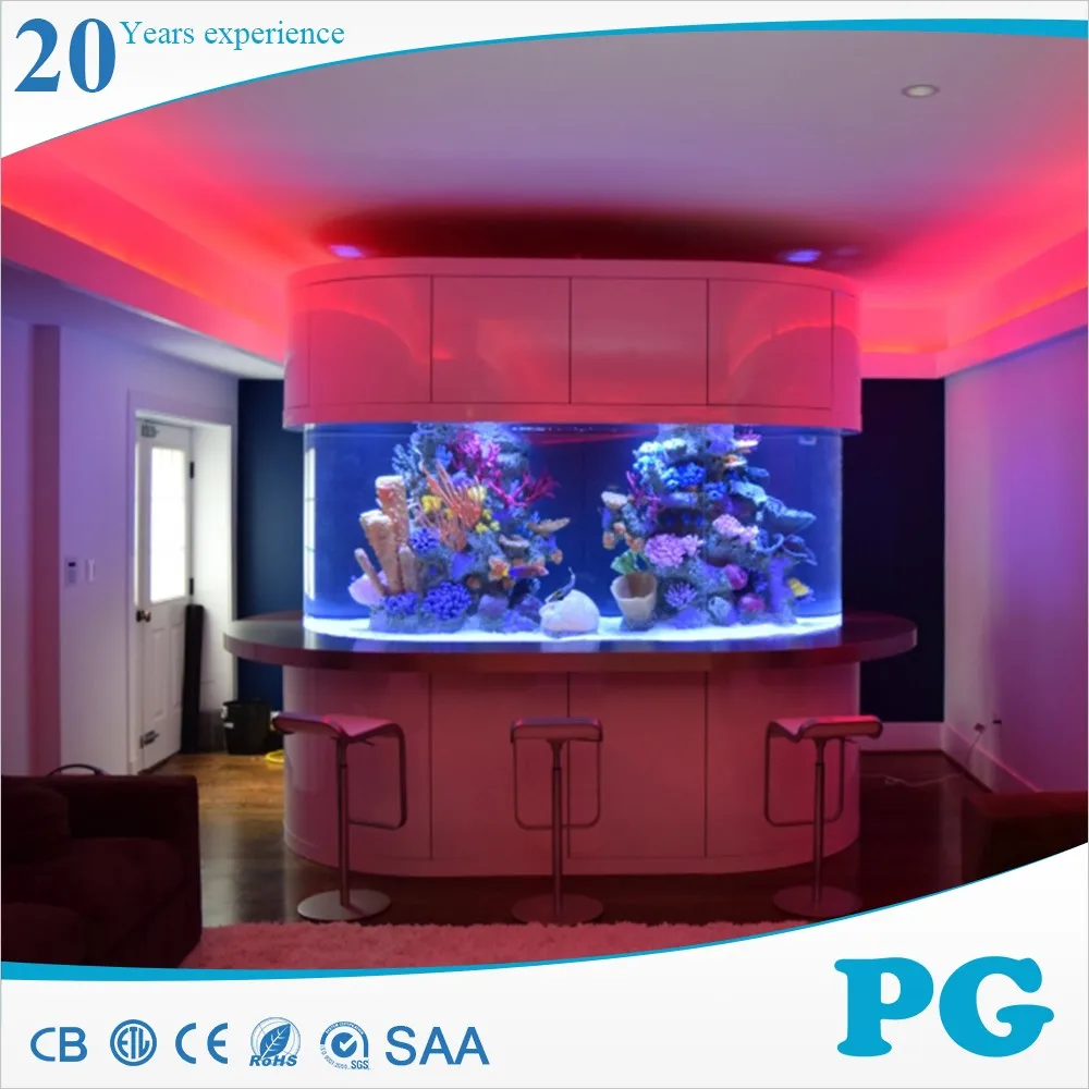 PG Clear Cast Acrylic Wall Mount Fish Tank Aquarium