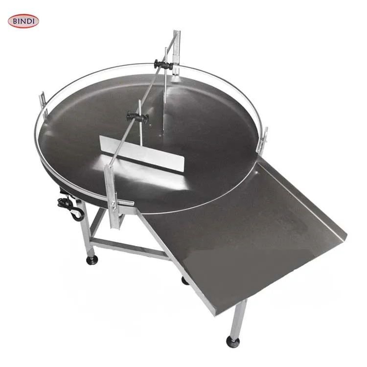 Adjustable rotary collection machine table,  rotary table china assembly line