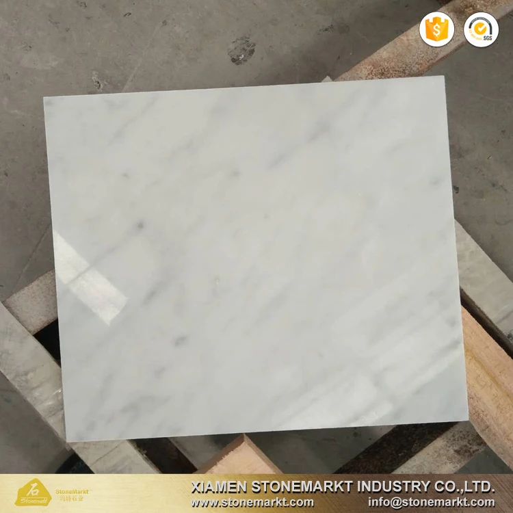 StoneMarkt polished Chinese marble tiles carrara white marble 60x60