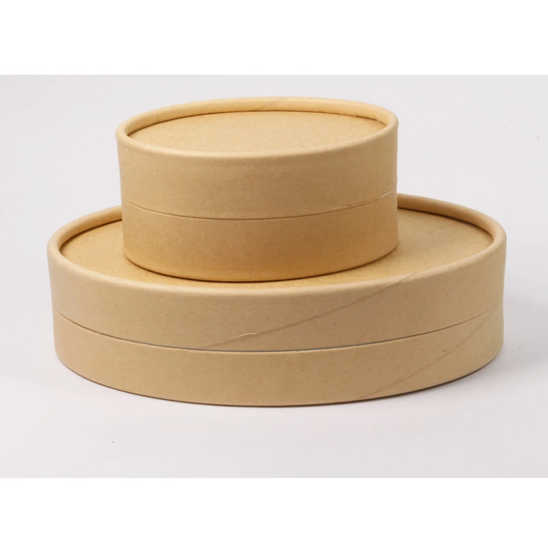 Creative design recycle round jewelry oval gift blank oval-shaped paper box for jewelry