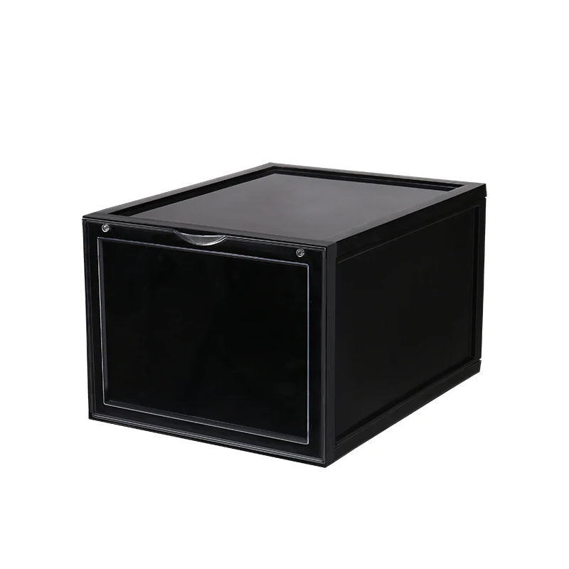 
Storage Stackable Drop Front Display Acrylic Shoe Box 