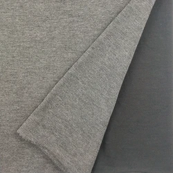 Knitted polyester cotton rayon blend microfiber stretch terry fleece cloth fabric in roll