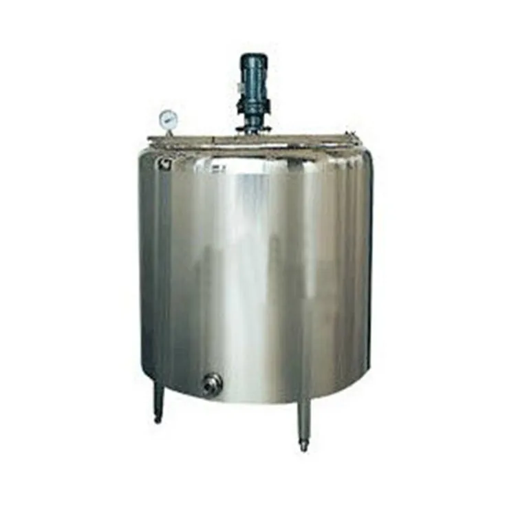 Stainless Steel Caustic Soda Chemical Shampoo Mixing And Storage Tank Innovative Machine Three Jackets