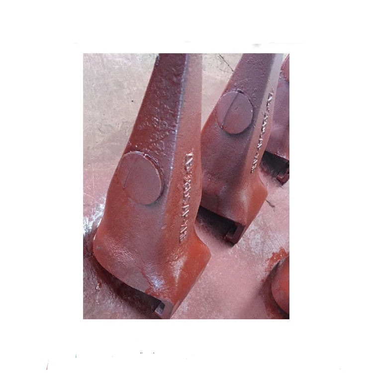 Marine T6.01 wide chisel dredger cutting teeth on cutter head