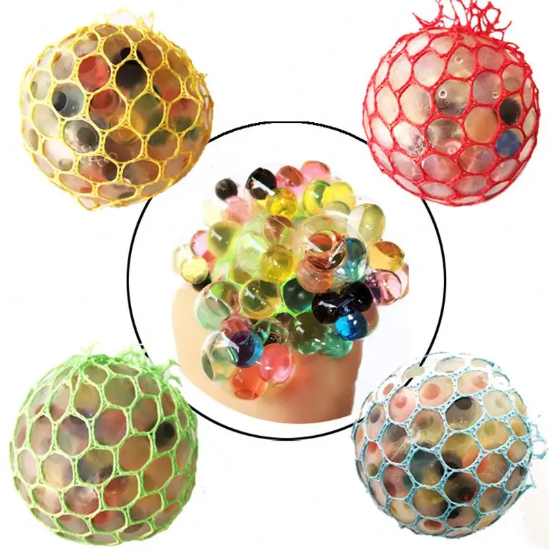 Novelty Toy Squeeze Stress Ball Grape Venting Ball