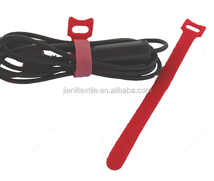 
Black Reusable Hook And Loop Tape Cable Ties Tidy Straps Organiser 