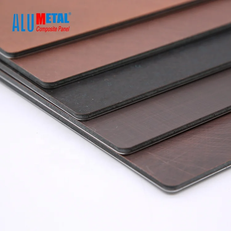 copper composite panel for exterior facade cladding acp with best malleability