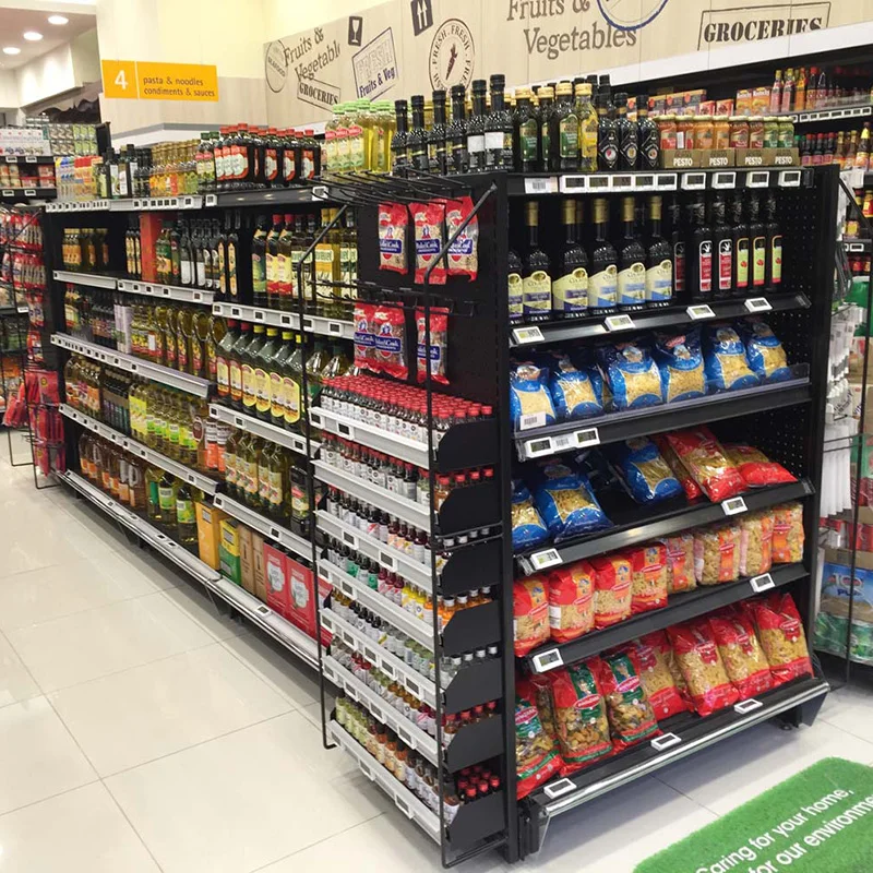 Wholesale Modern Design Gondola Back Panel Supermarket Shelf High End Hot Sell Supermarket Shelf