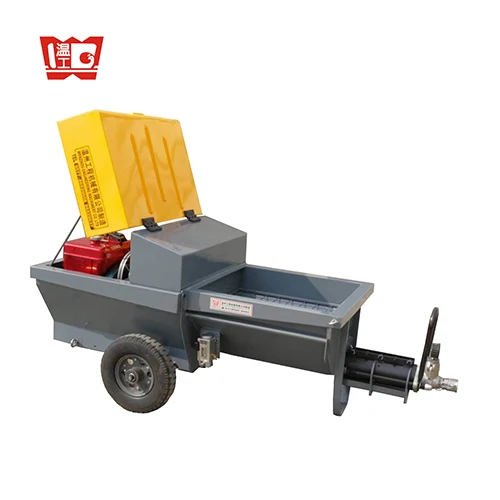 
diesel wall cement mortar plaster rendering spraying machine 
