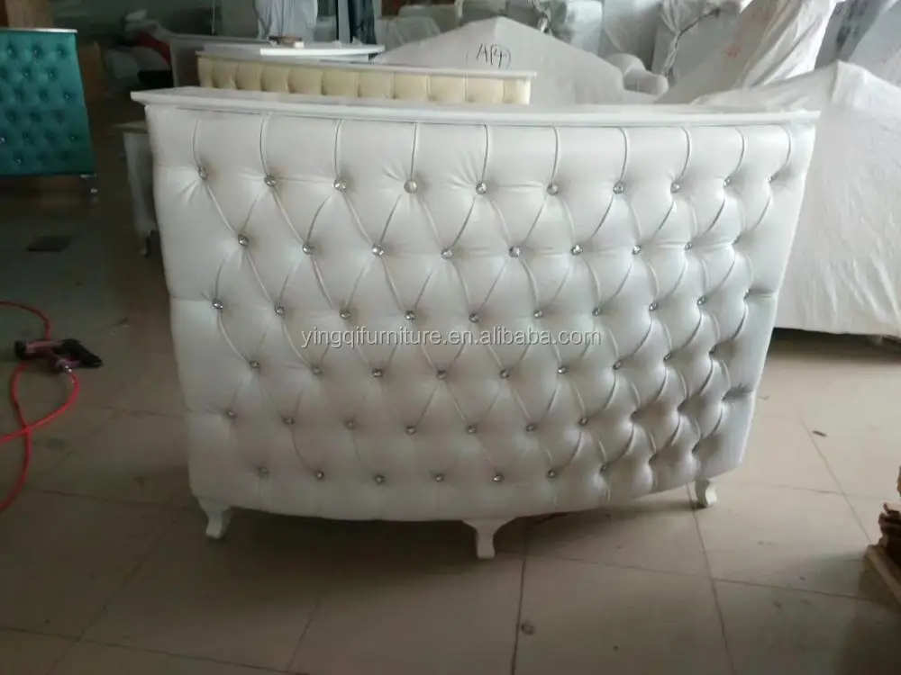 Beauty Salon Pedicure Black Reception Desk