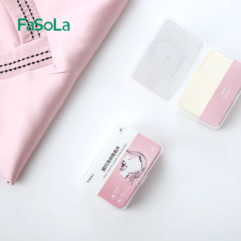 Дорожный поглотитель цвета для стирки FaSoLa