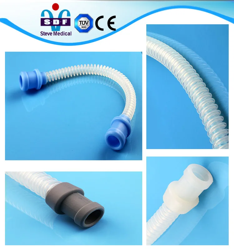reusable silicone anaesthesia breathing circuit