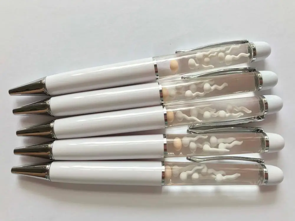 
3D EGG SPERM FLOATER FLOATING WILL BE MOVED LEFT AND RIGHT WHEN YOU UP AND DOWN THE PEN FLOATING PEN 