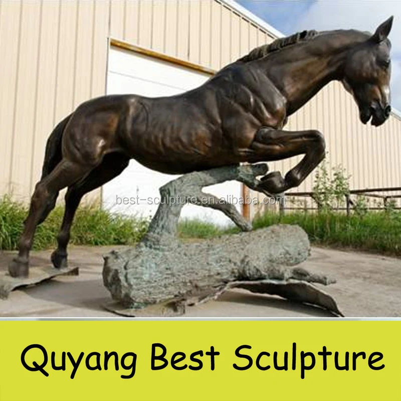 outdoor decoration resin horse statue sculpture for sale