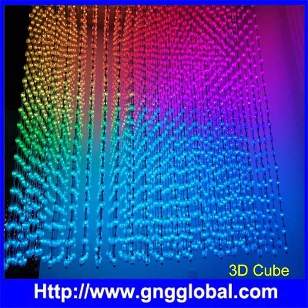 Waterproof outdoor use Addressable led pixel ball string light