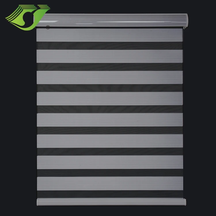 
Brand new elegent hotel decorative motorized roller zebra sun shades | STARDECO electric curtain shutters own factory 