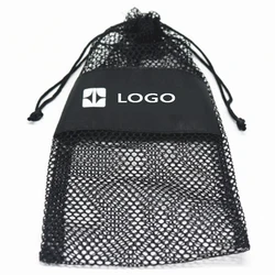 Laundry Fruit Reusable Leno Polyester Drawstring Jute Sport Vegetable Mesh Bag