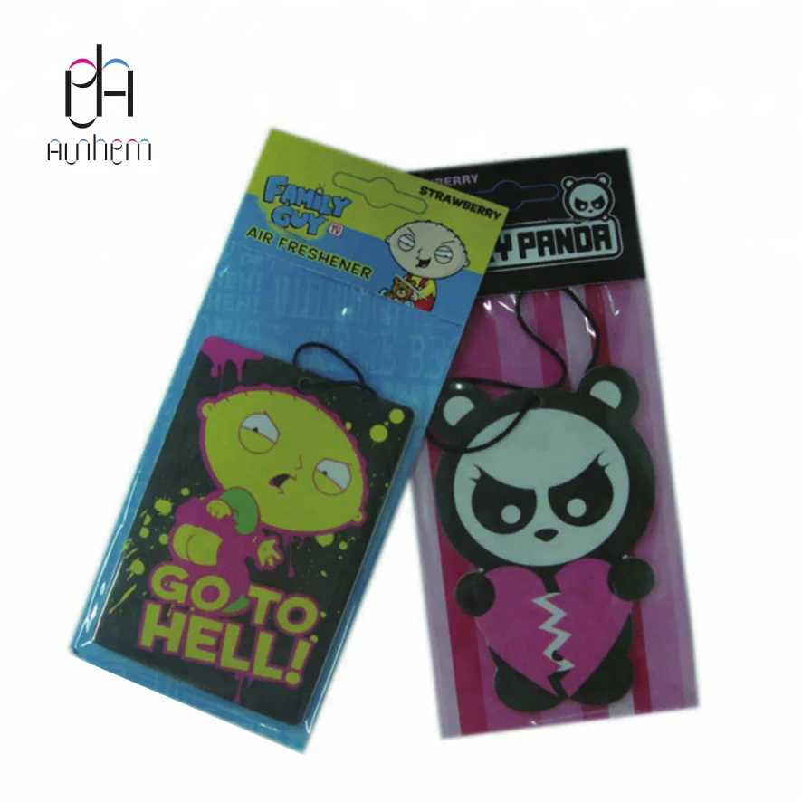 Gifts promotion environment friendly auto car fresheners, M-1021