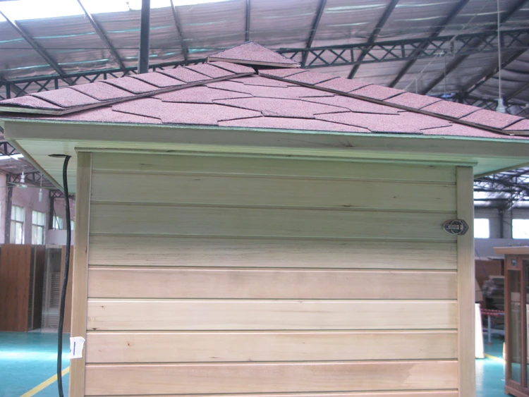 outdoor infrared  sauna shower cabin