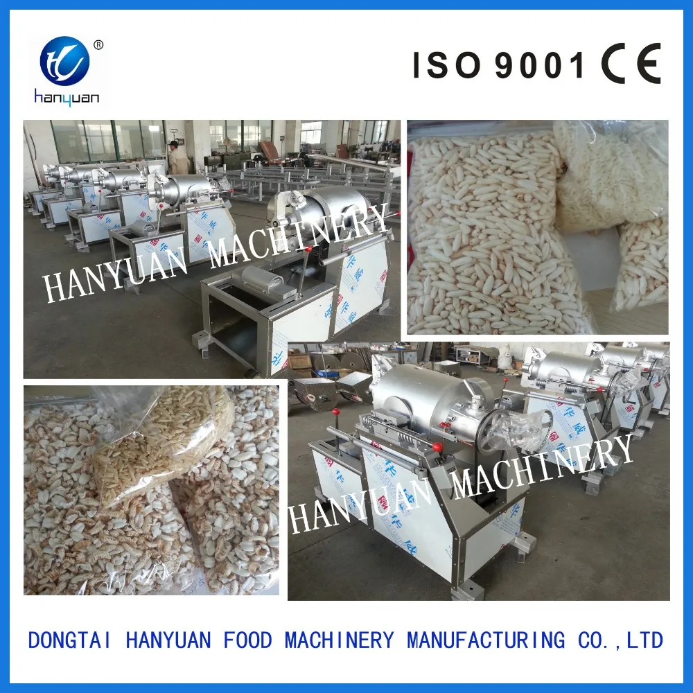 Puffed Corn Air Flow Puffing Machine/Rice Puffing Making Machine/Rice Puffed Equipment