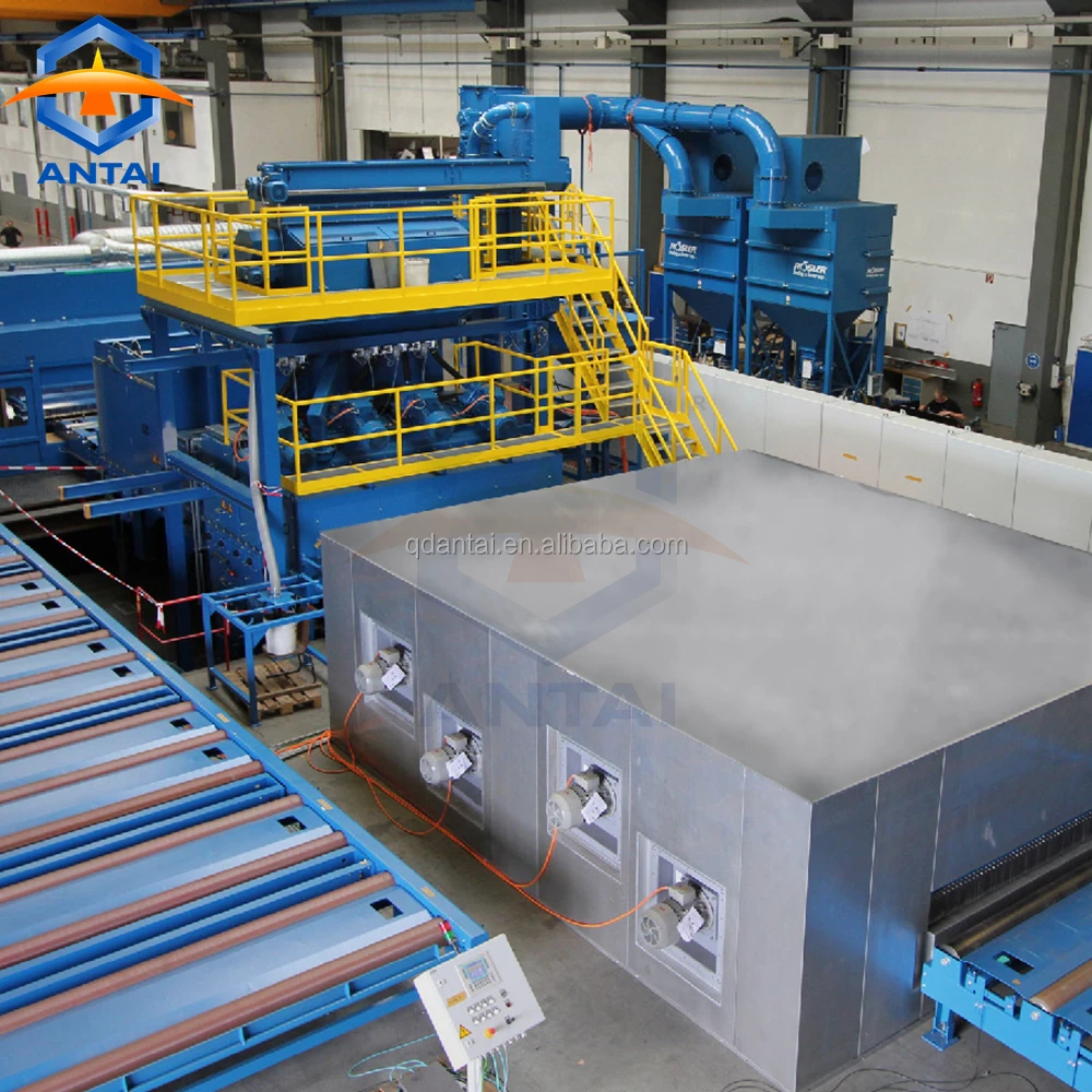 QXY2500 дробеструйная машина/линия сохранения стальных пластин и дробеструйная машина для стального листа