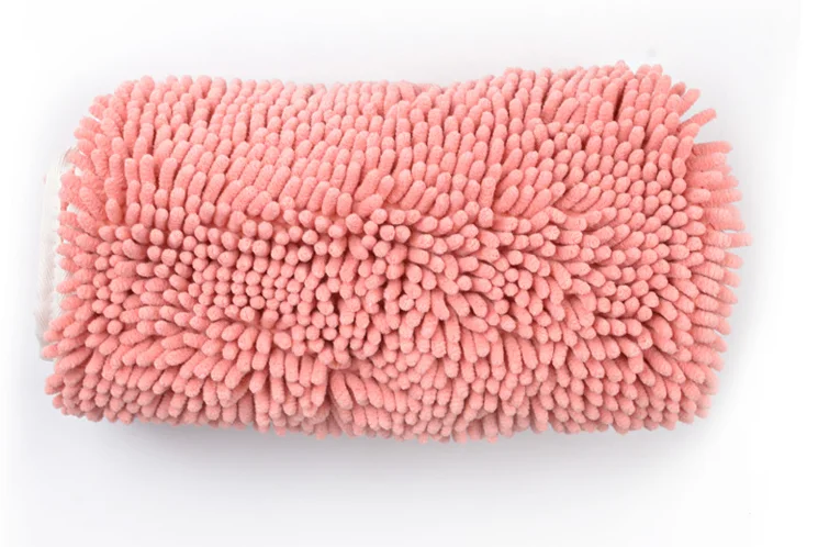 Soft Fiber Pet Wash Cloth Ultra Absorbent Bath Towel For Dog Cat Bathing supplies