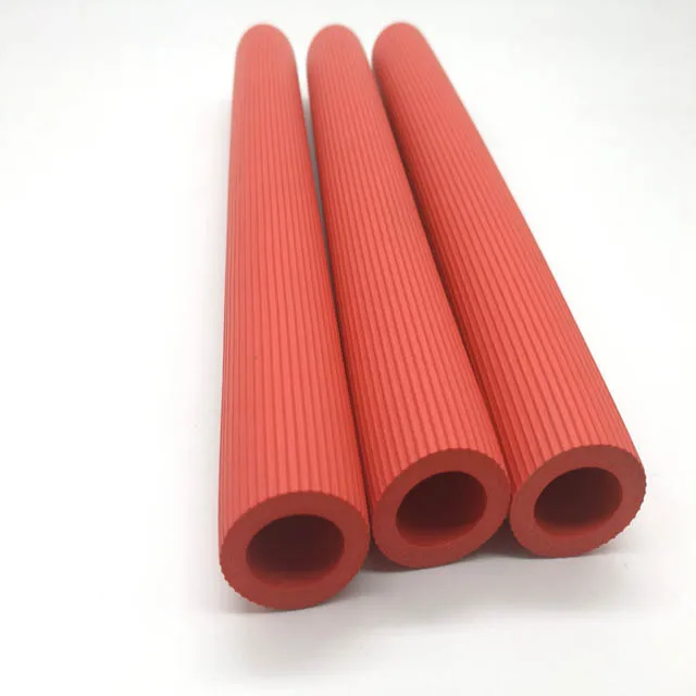 China supplier High temperature high rebound silicone round foam tube