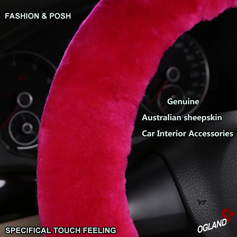 sheep wool for steering wheel cover made of Australian High quality soft Confortable sheepskin