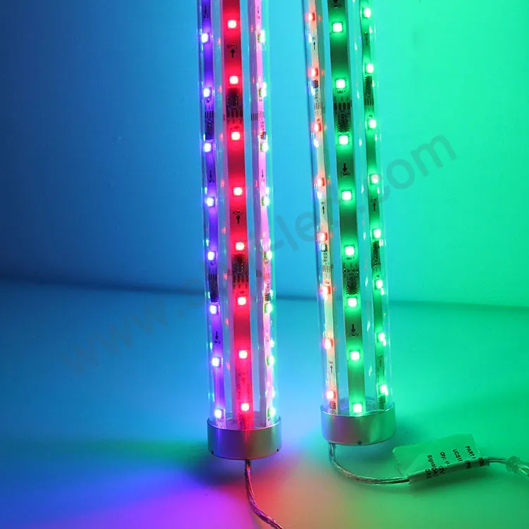 Programmable rgb led pixel light bar 1903 for bumper car 360 degree lighting tube dc12v 5v