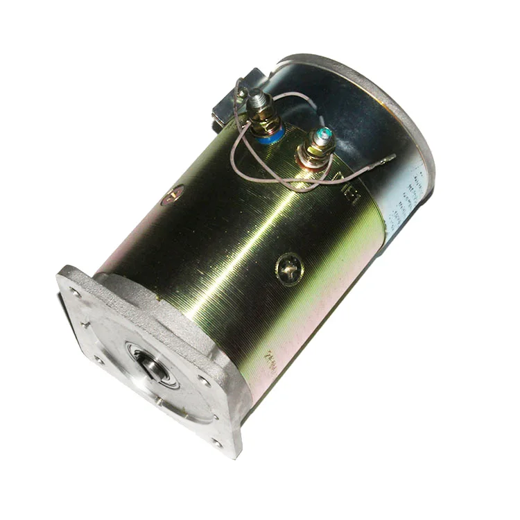 mini hydraulic actuator motor 127mm 24V 3000W carbon brushes of DC motor