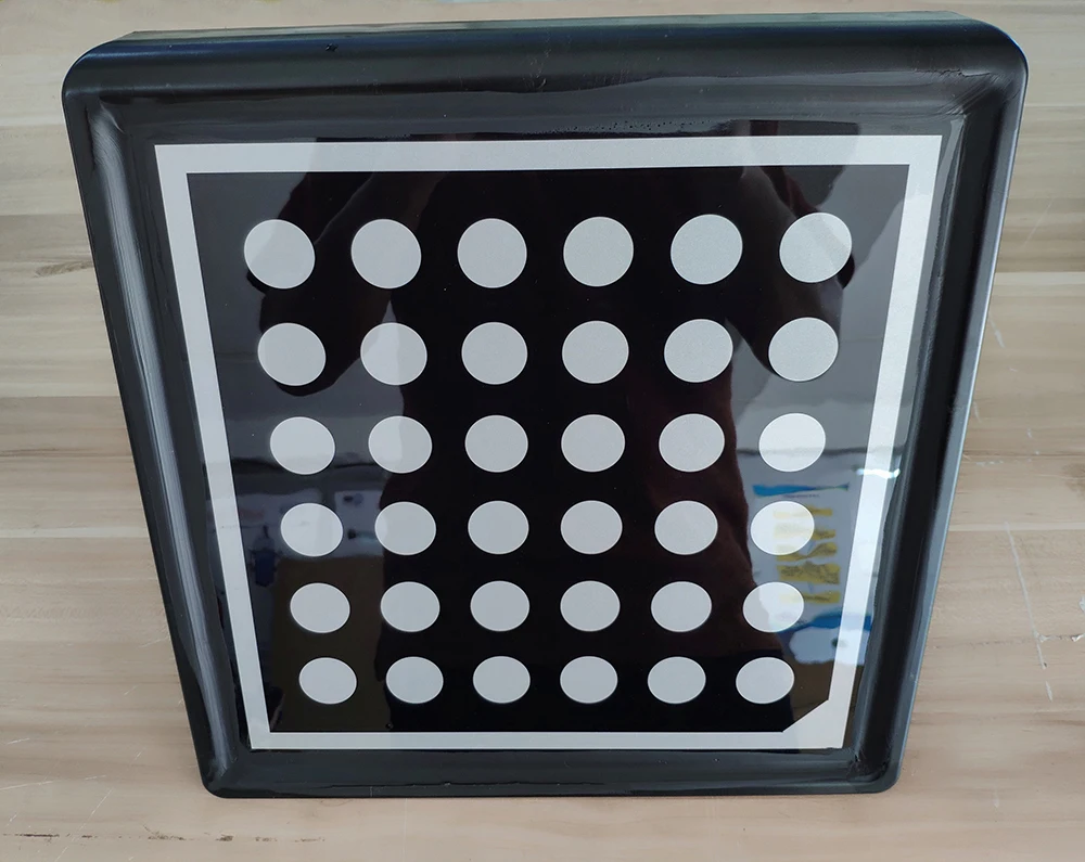 Four wheel aligner 3d wheel alignment target plate Johnson front target