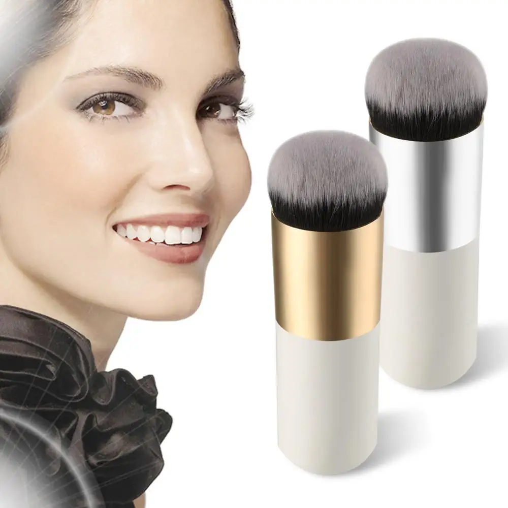 Ready To Ship Wholesale Single Chubby Makeup Brush BB Cream  Blush foundation Kabuki Brush
