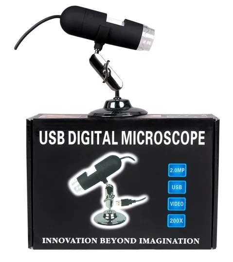 Portable USB Mini Dermatoscope With 8 LED lights