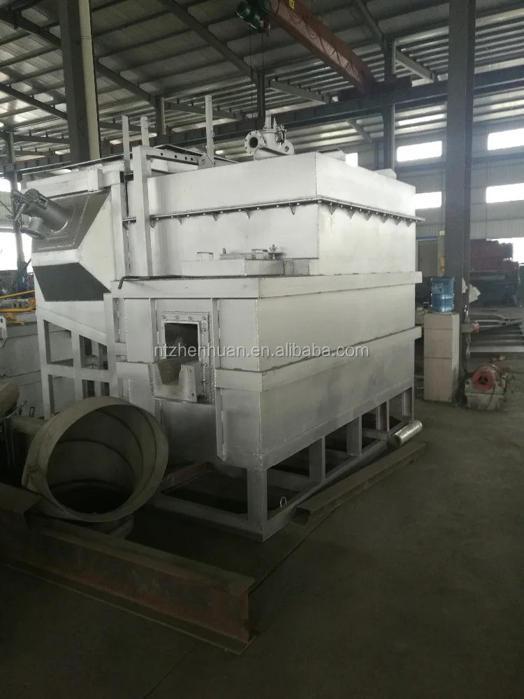 Aluminum scrap melting rotary furnace