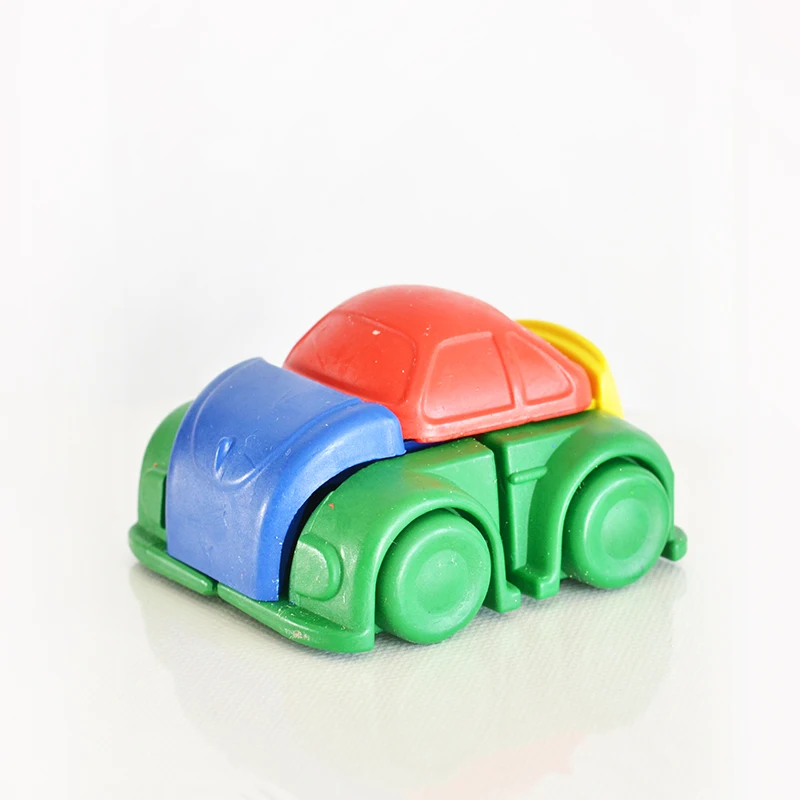 7 pieces 3D Car puzzle crayons for kids party favors