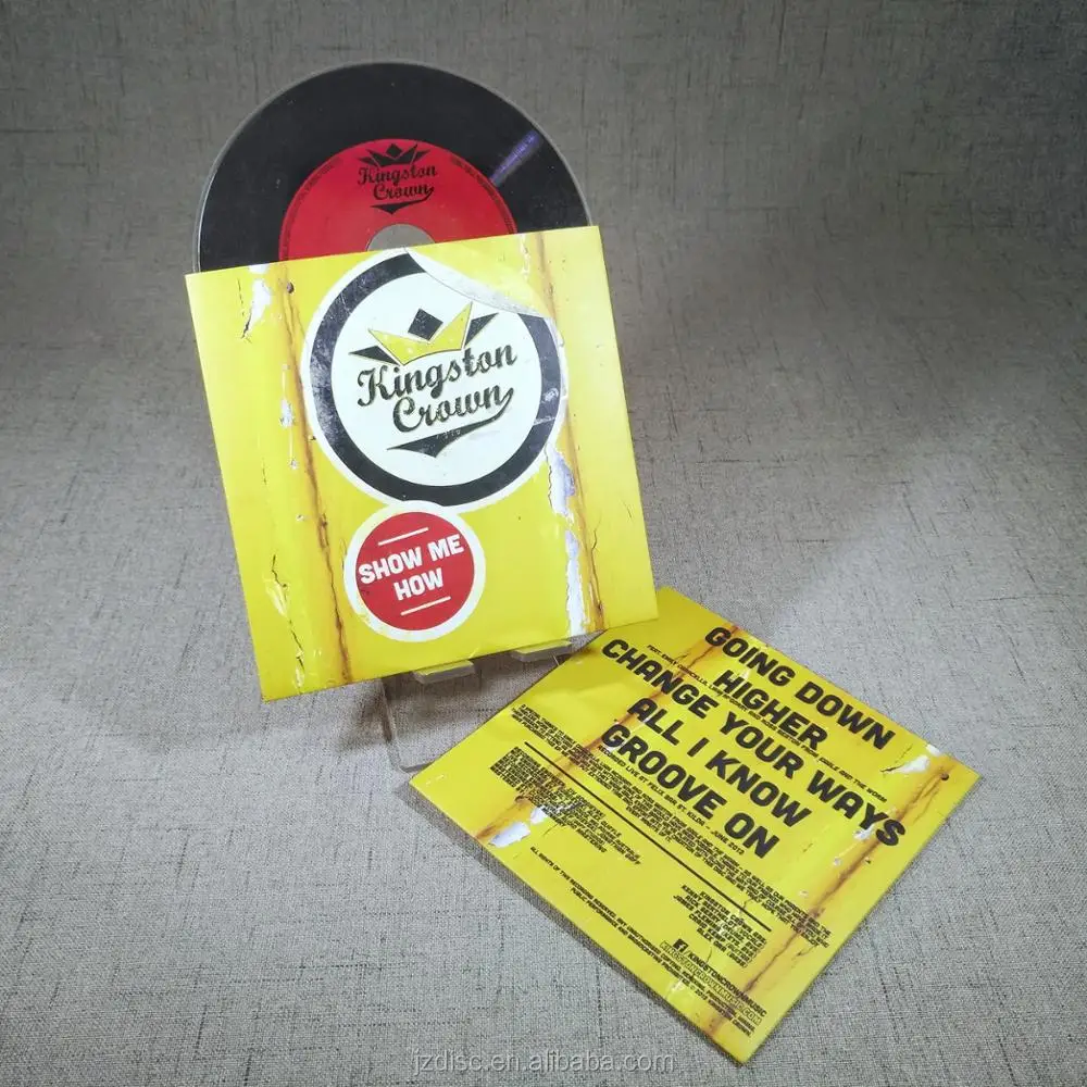 Audio CD Replication CD records offset printing packing in jacket