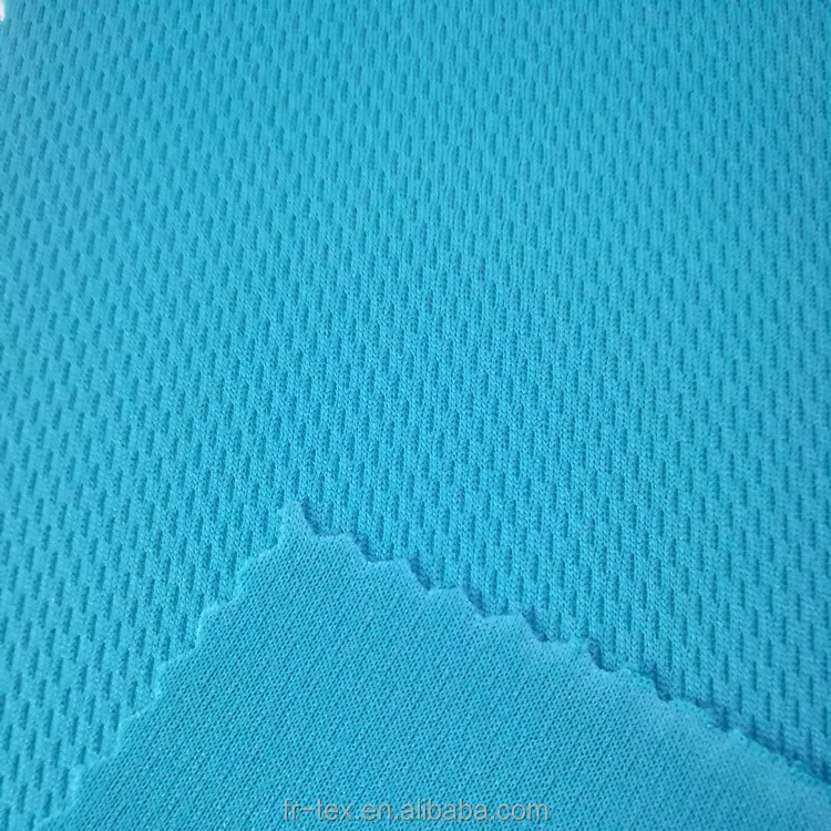 Poly Micro Mesh Eyelet Net Fabric For Tshirt /Clothes/Sportswear